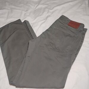 Adriano Goldschmied Mens The Graduate Tailored Straight‎ Leg Green Size 33R